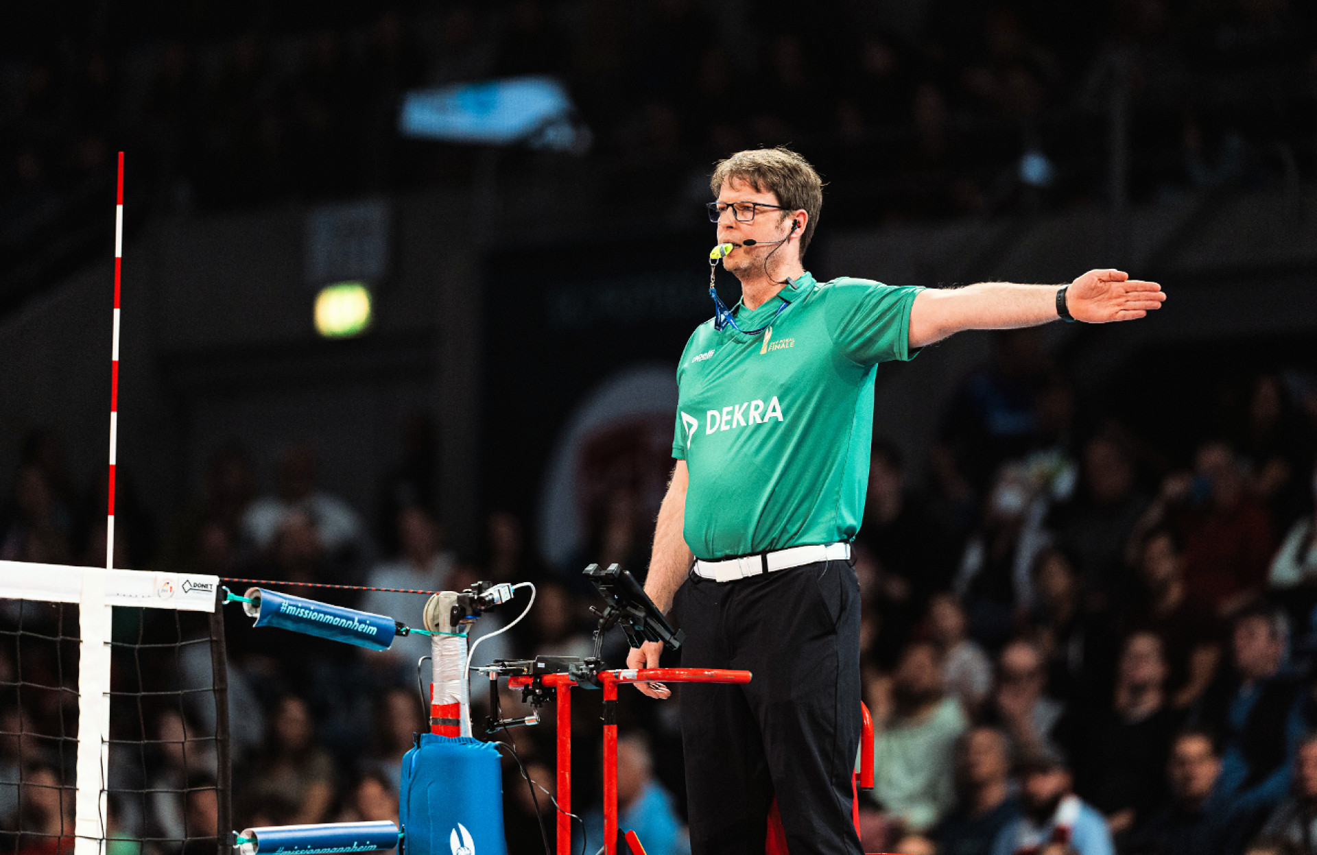 Die Schiedsrichterinnen und Schiedsrichter bleiben ein zentraler Aspekt des Sponsorings. (Foto: Florian Treiber)